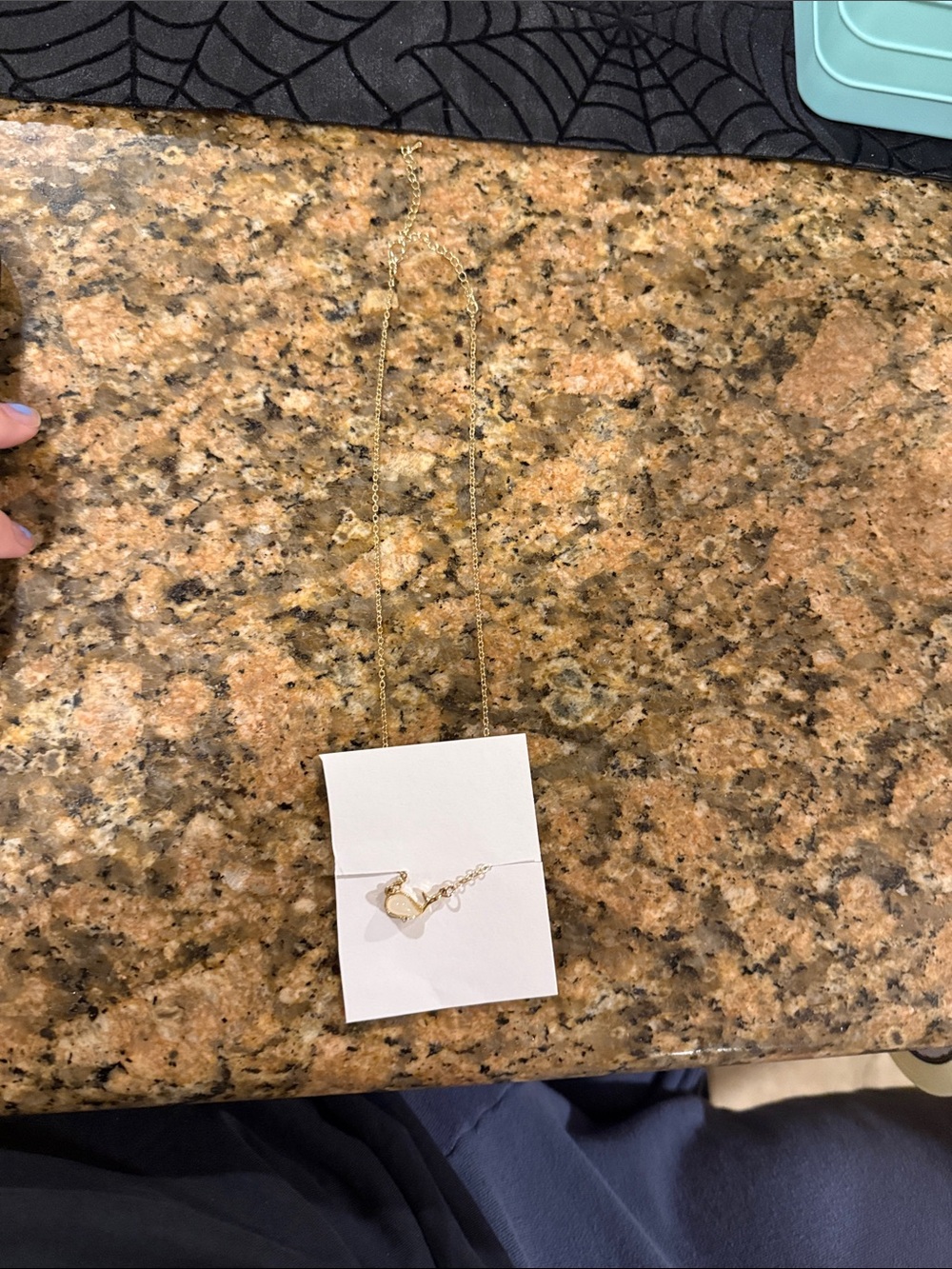Delicate Gold Whale Pendant Necklace - Women's Jewelry
